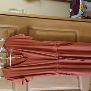 Soft Surroundings Jumpsuit - Large Terra Cotta color